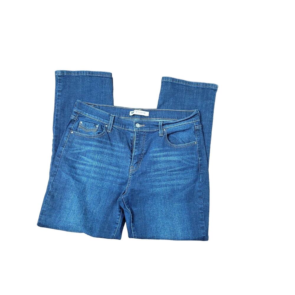 Levi's 505 Straight Leg Jeans Size 32x30L 71821-0469 - Picture 3 of 5